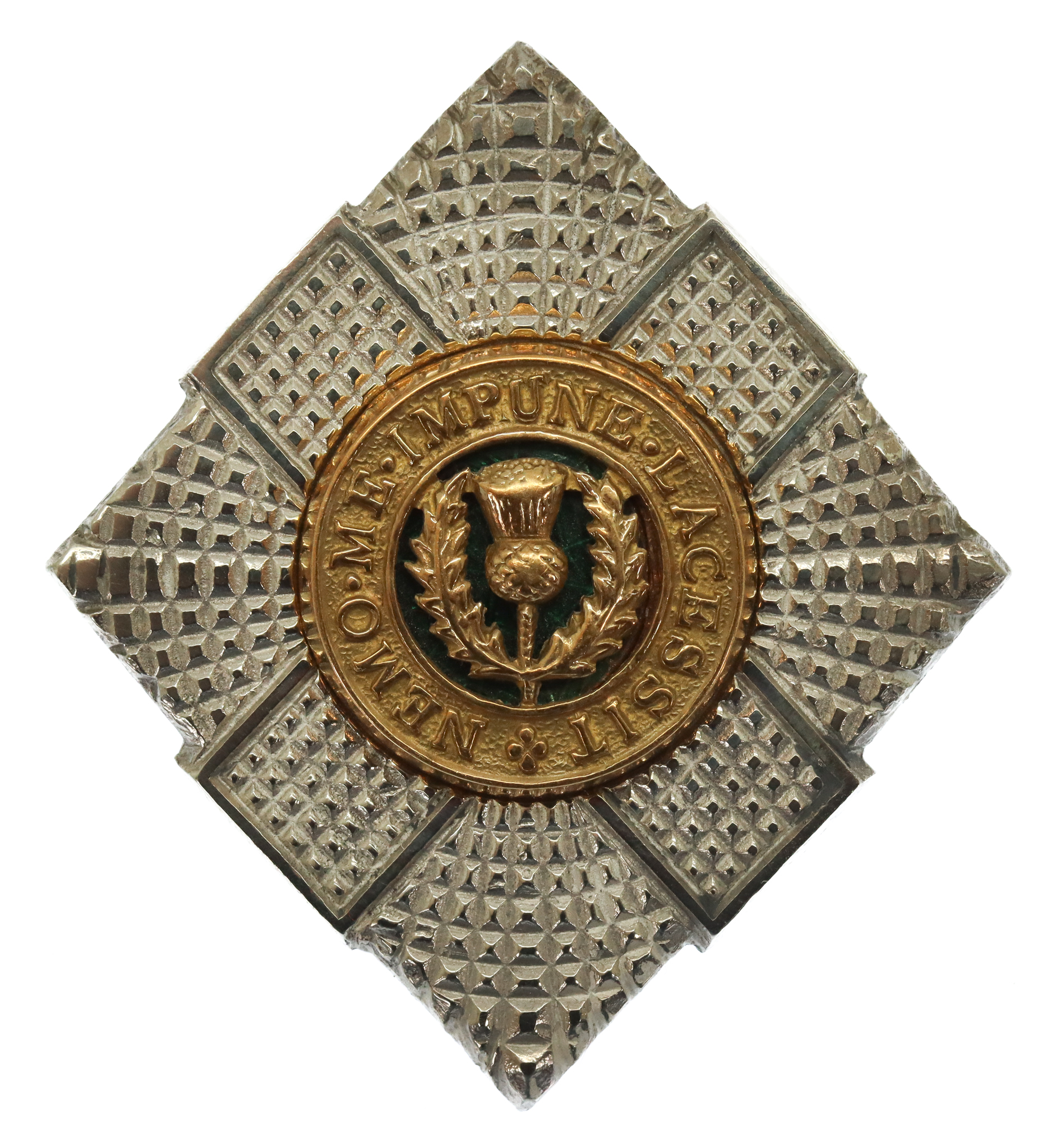 Royal Scots Officer's Cap Badge