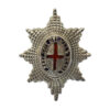 Coldstream Guards Officer's Silver & Enamel Field Service Cap Badge