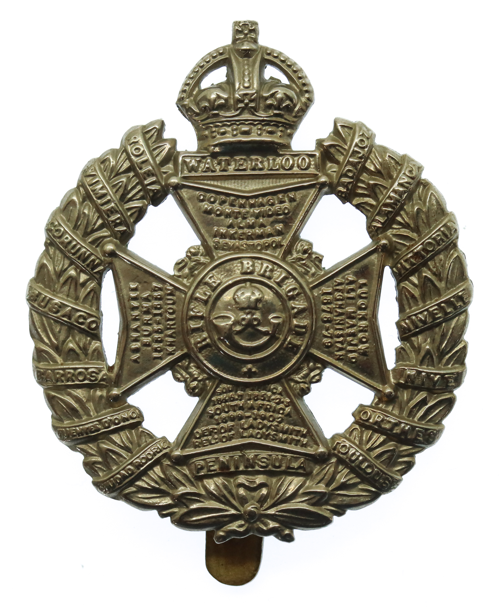 Rifle Brigade Cap Badge - King's Crown