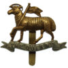 The Queen's (Royal West Surrey) Regiment Bi-Metal Cap Badge