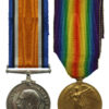 WW1 British War & Victory Medal Pair - Cpl. D.L. Roberston, Royal Scots Fusiliers