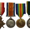 WW1 1914-15 Star Medal Trio and Territorial Force Efficiency Medal Group of Three - Gnr. F. Morris, Royal Artillery