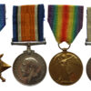 WW1 1914-15 Star Trio and Royal Navy Long Service & Good Conduct Medal Group of Four - T. Northam, E.A.1., Royal Navy