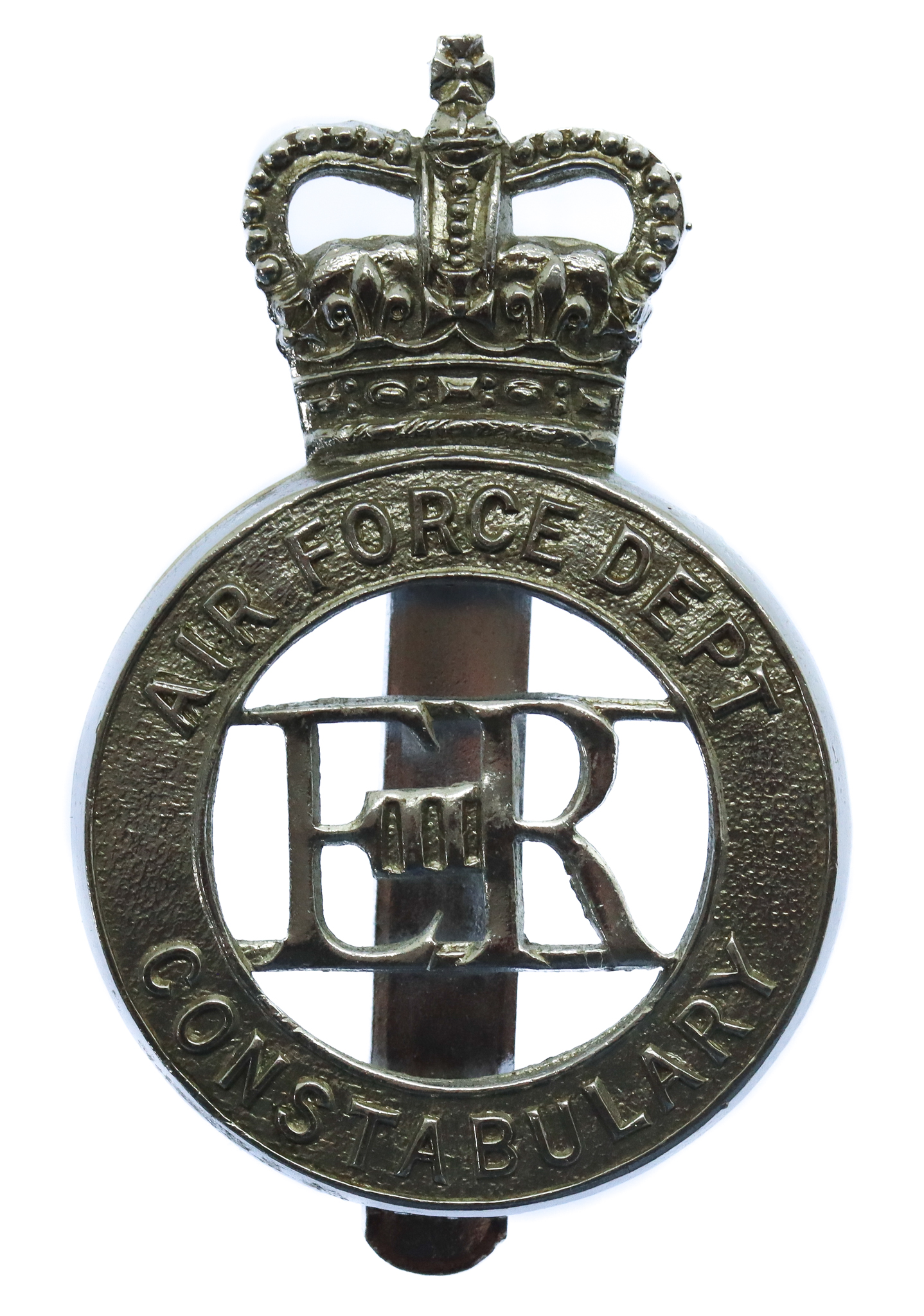 Air Force Department Constabulary Cap Badge - Queen's Crown