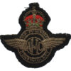 Air Ministry Constabulary Senior Officer's Bullion Cap Badge - King's Crown