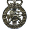 United Kingdom Atomic Energy Authority (U.K.A.E.A.) Constabulary Chrome Cap Badge - Queen's Crown