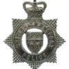 British Transport Police (B.T.P.) Chrome Cap Badge - Queen's Crown