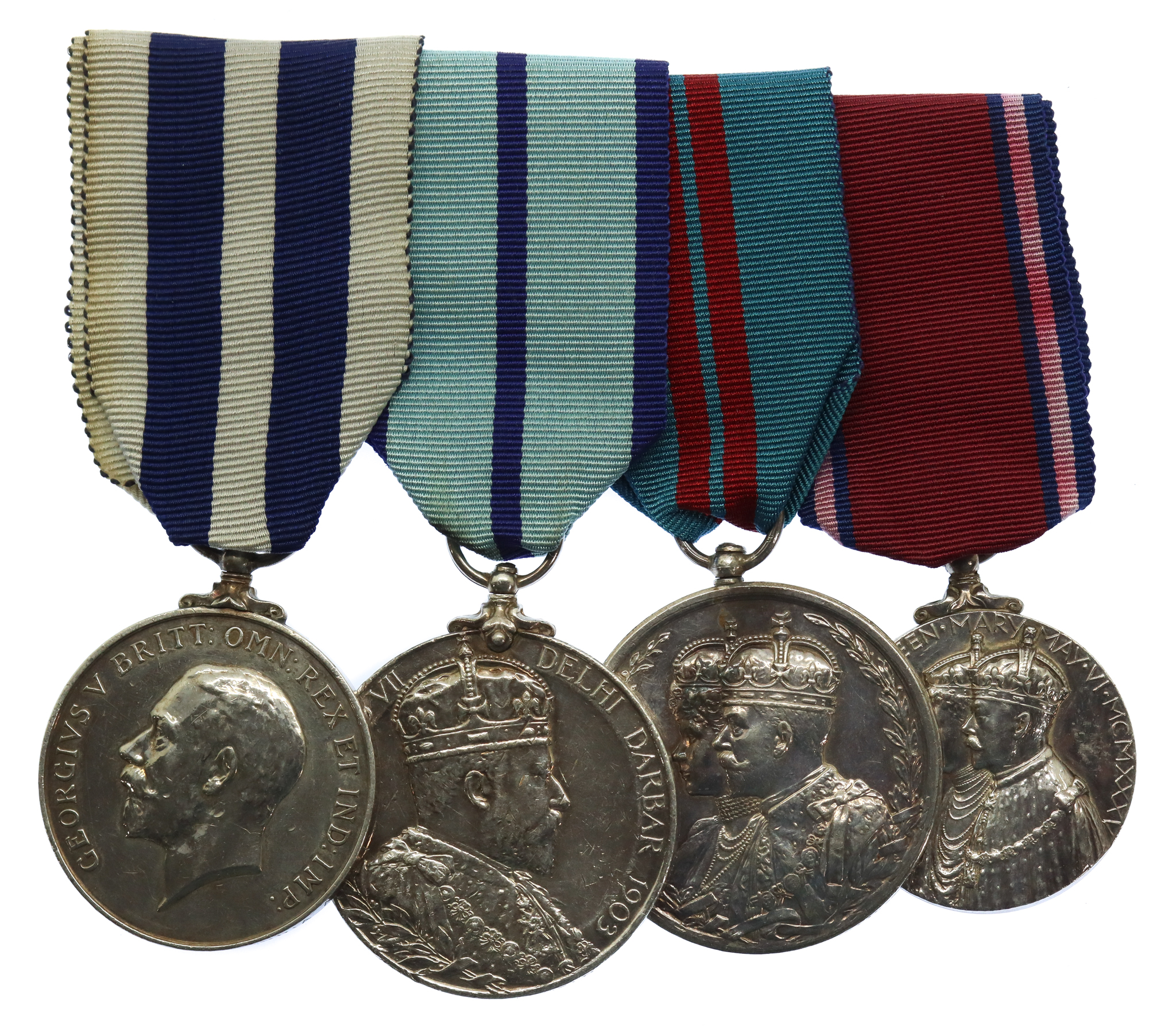 King's Police Medal Group of Four - Inspector-General of Police Harry Gordon Waterfield, Central India Agency Police