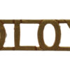 Duke of Lancaster's Own Yeomanry (DLOY) Shoulder Title
