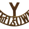 Duke of Lancaster's Own Yeomanry (Y/D of L's OWN) Shoulder Title
