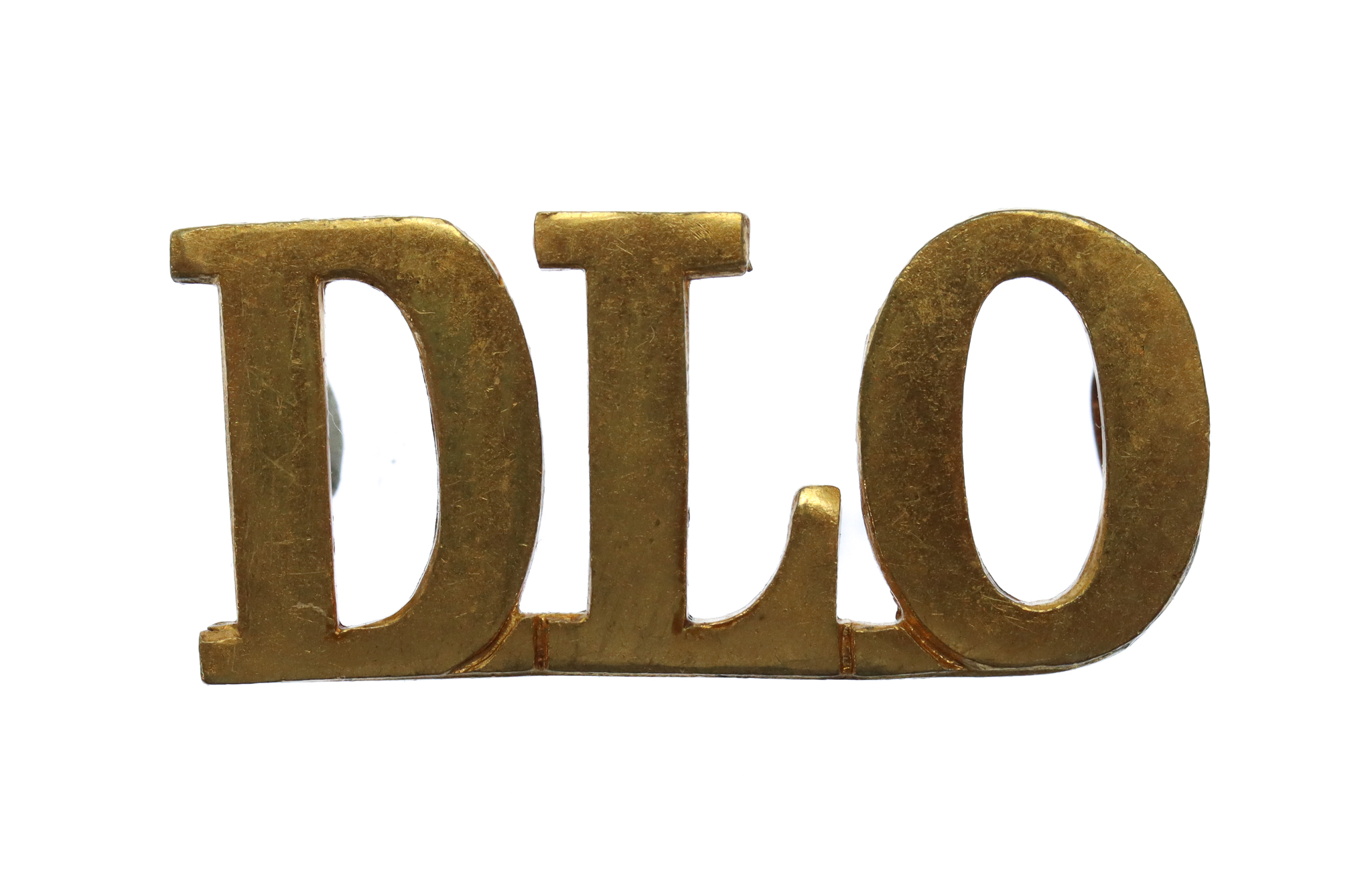 Duke of Lancaster's Own Yeomanry (D.L.O.) Shoulder Title