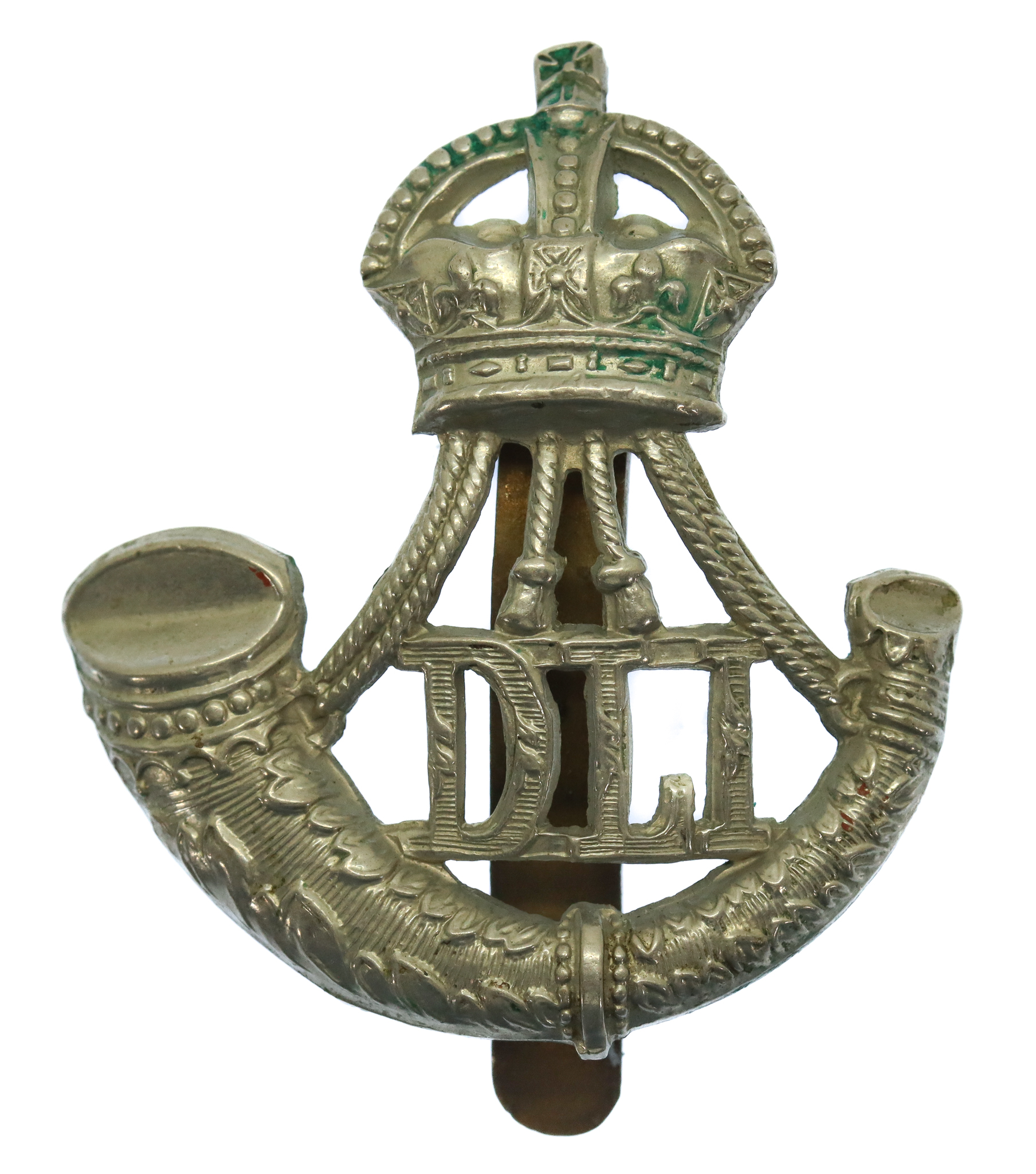 Durham Light Infantry (D.L.I.) Cap Badge - King's Crown