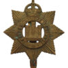 Devonshire Regiment WW1 All Brass Economy Cap Badge 