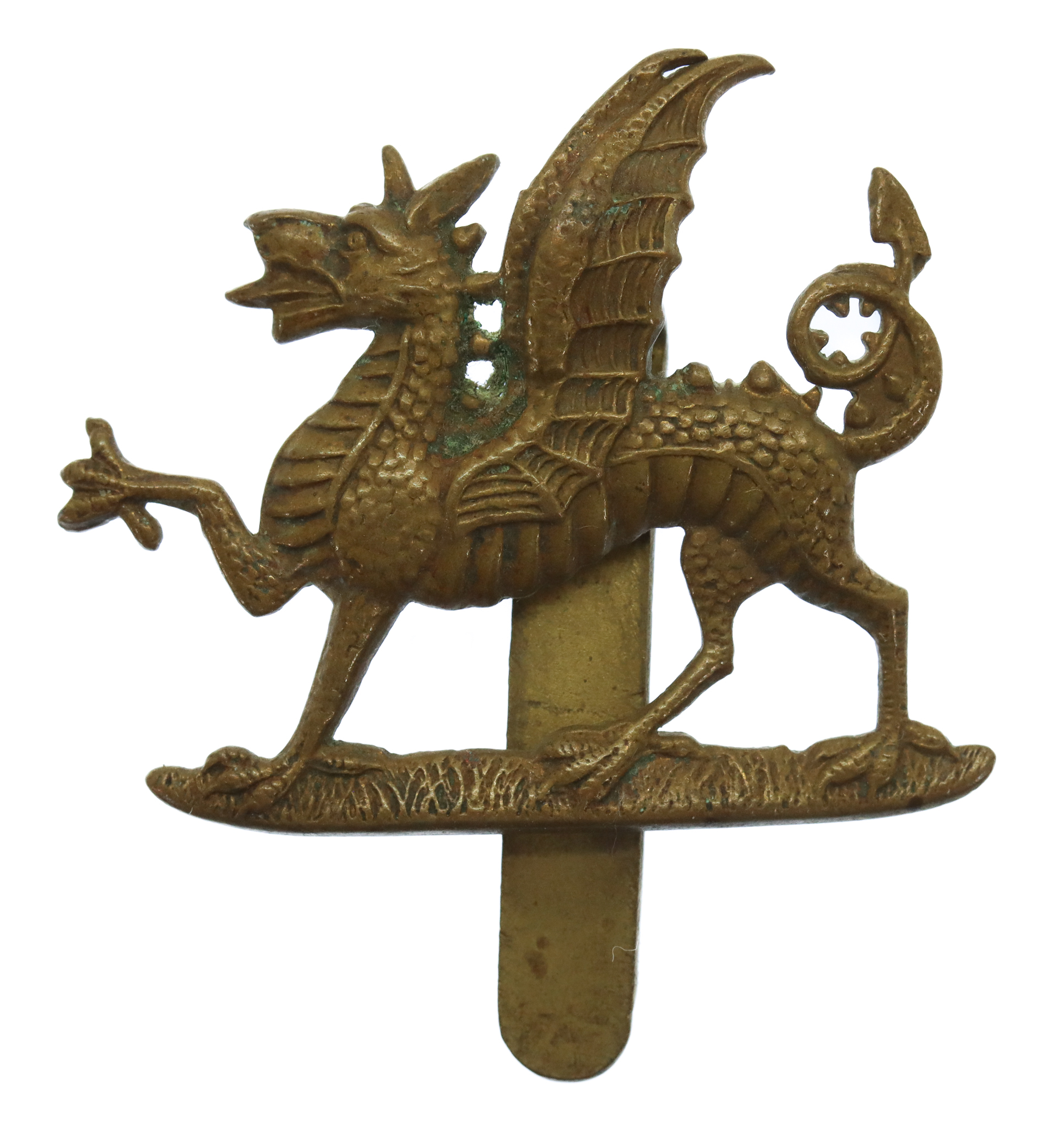 1st Bn. Monmouthshire Regiment Cap Badge 
