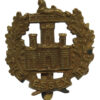 Essex Regiment WW1 All Brass Economy Cap Badge