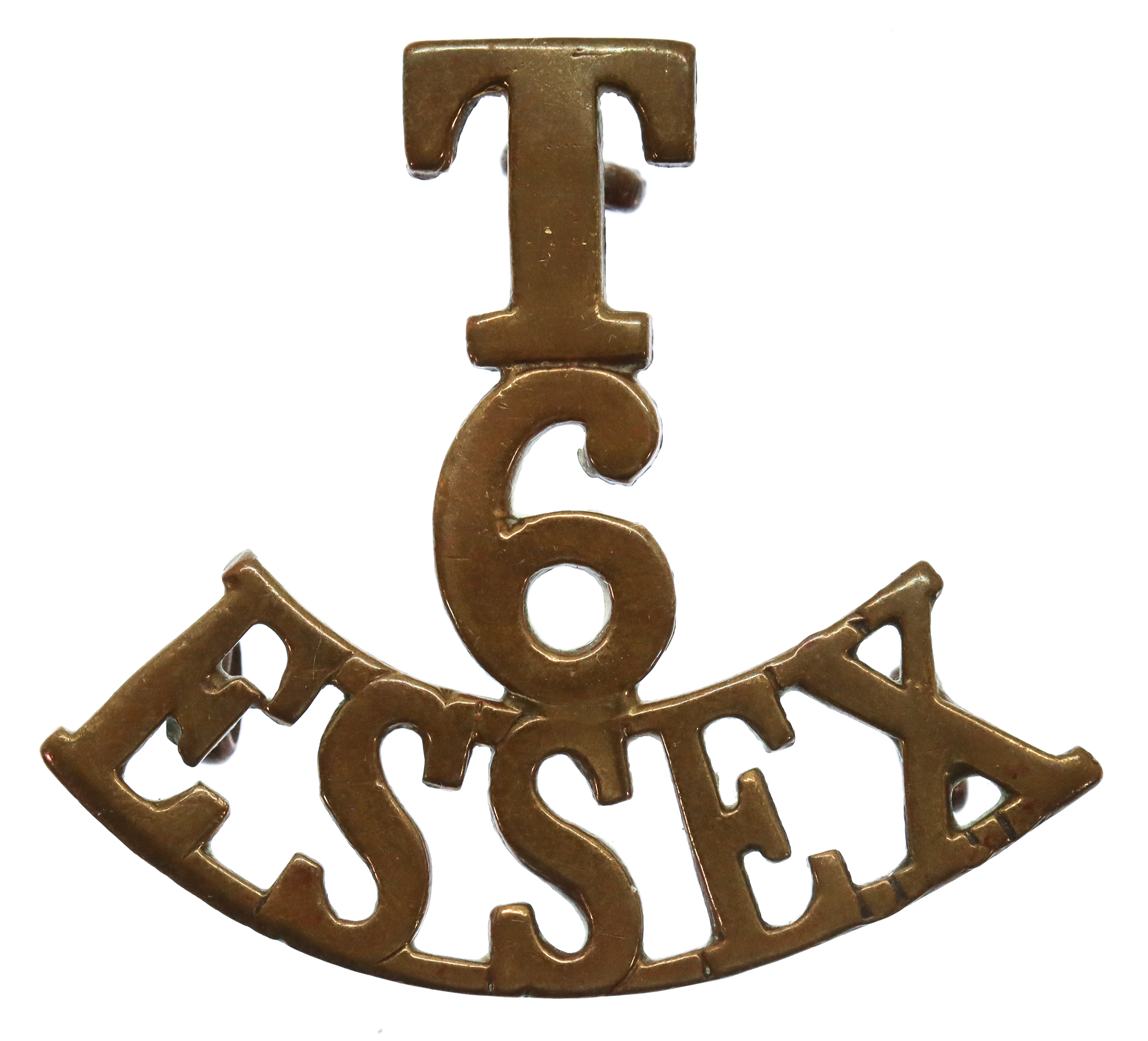 6th Territorial Bn. Essex Regiment (T/6/ESSEX) Shoulder Title