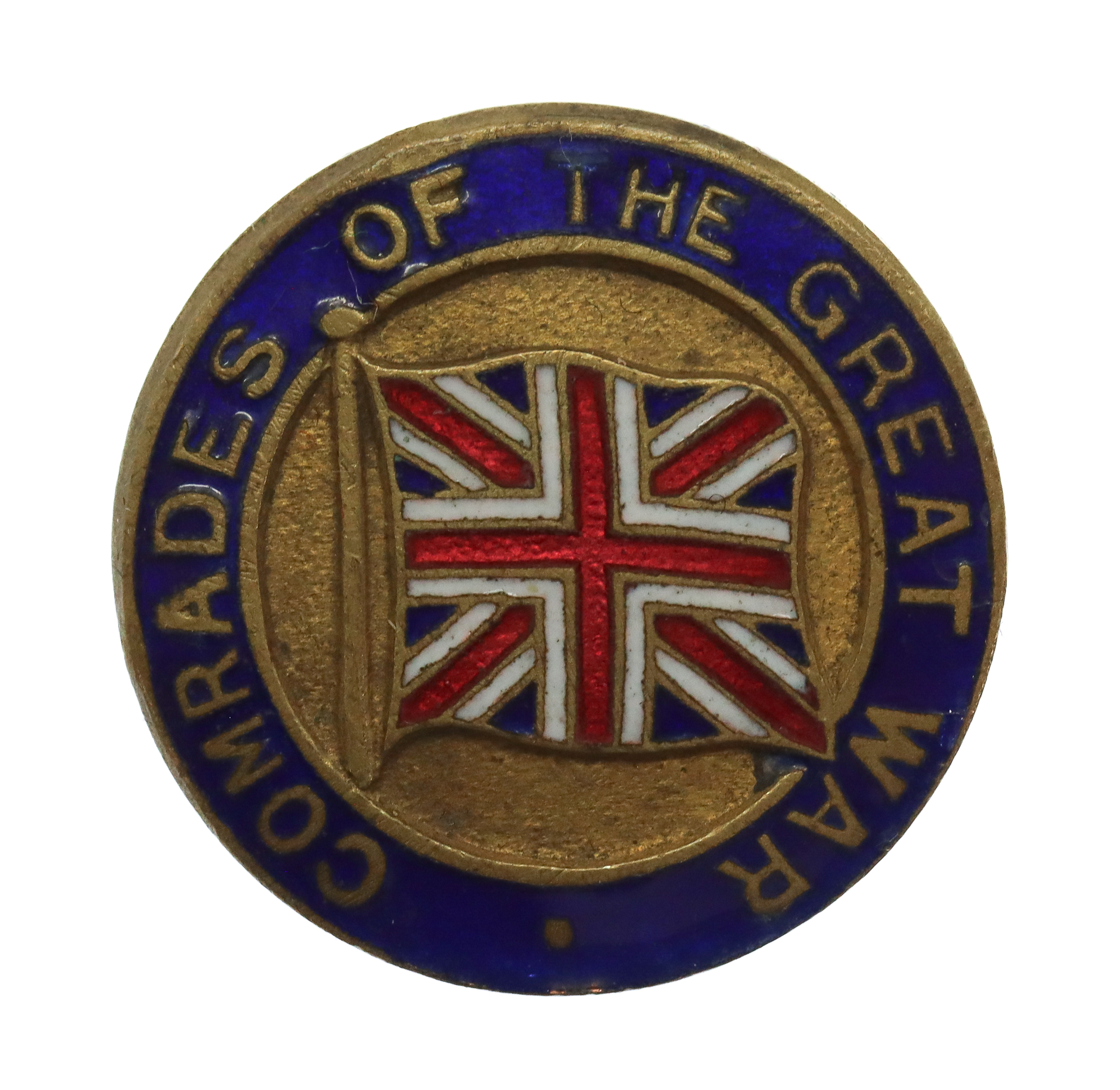 WW1 Comrades of The Great War Enamelled Lapel Badge