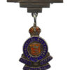 Royal Army Ordnance Corps (R.A.O.C.) Silver & Enamel Pendant Sweetheart Brooch