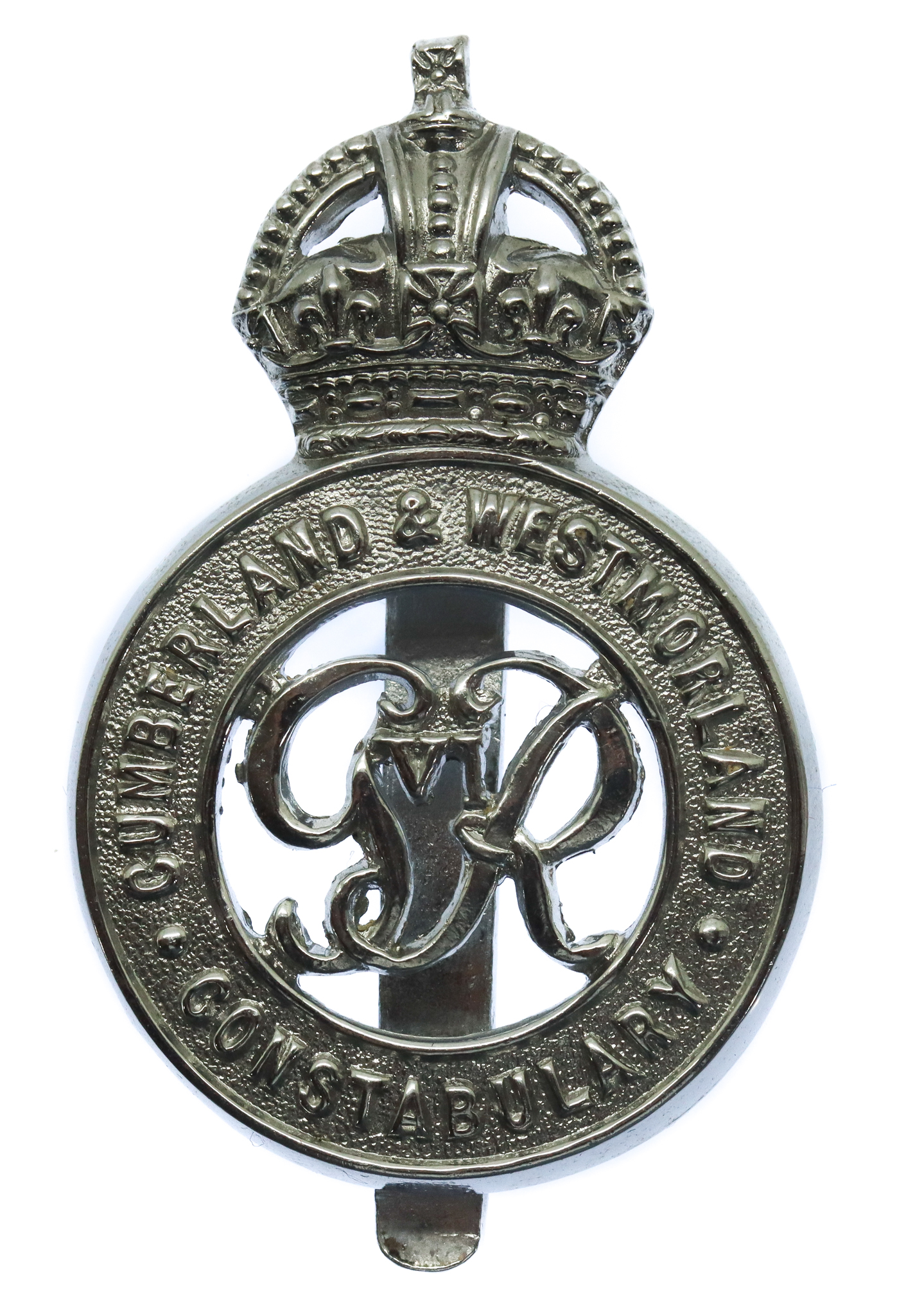 George VI Cumberland & Westmorland Constabulary Cap Badge