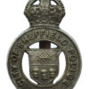 Sheffield City Police Cap Badge - King's Crown