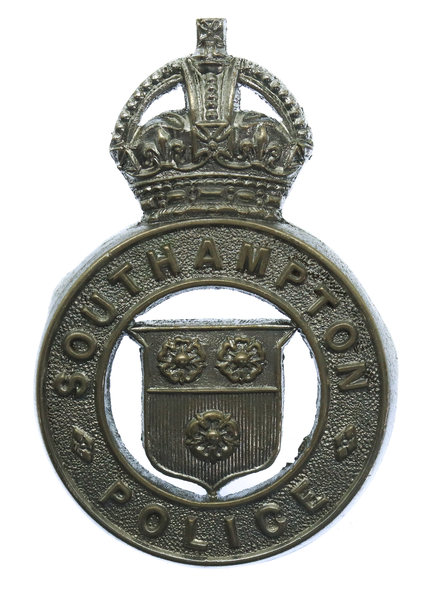 Southampton Police Cap Badge - King's Crown