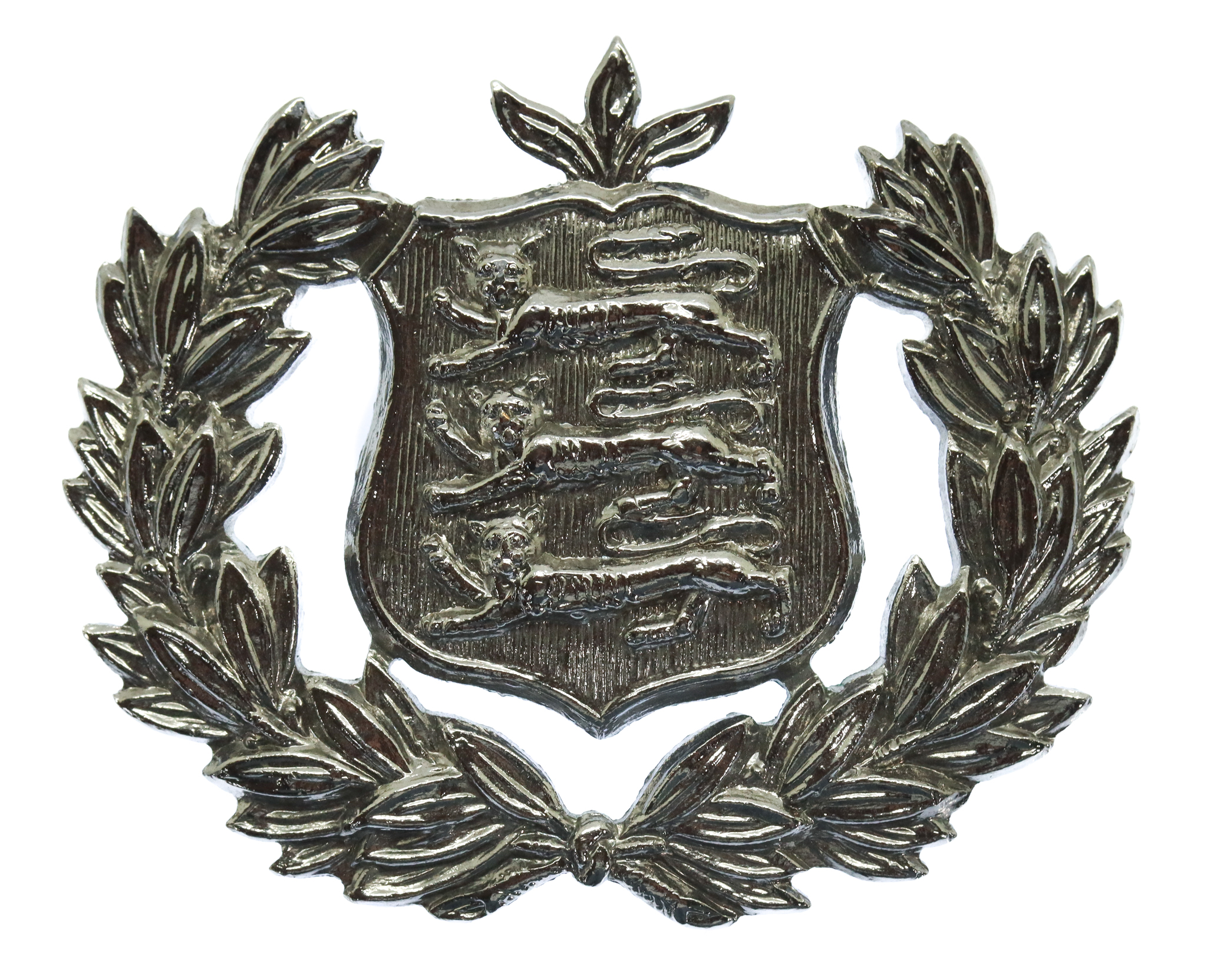 Guernsey Police Coat of Arms Cap Badge