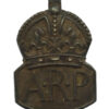 WW2 Air Raid Precautions ( A.R.P.) Hallmarked Silver Lapel Badge