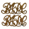 Pair of Royal Army Pay Corps (R.A.P.C.) Shoulder Titles