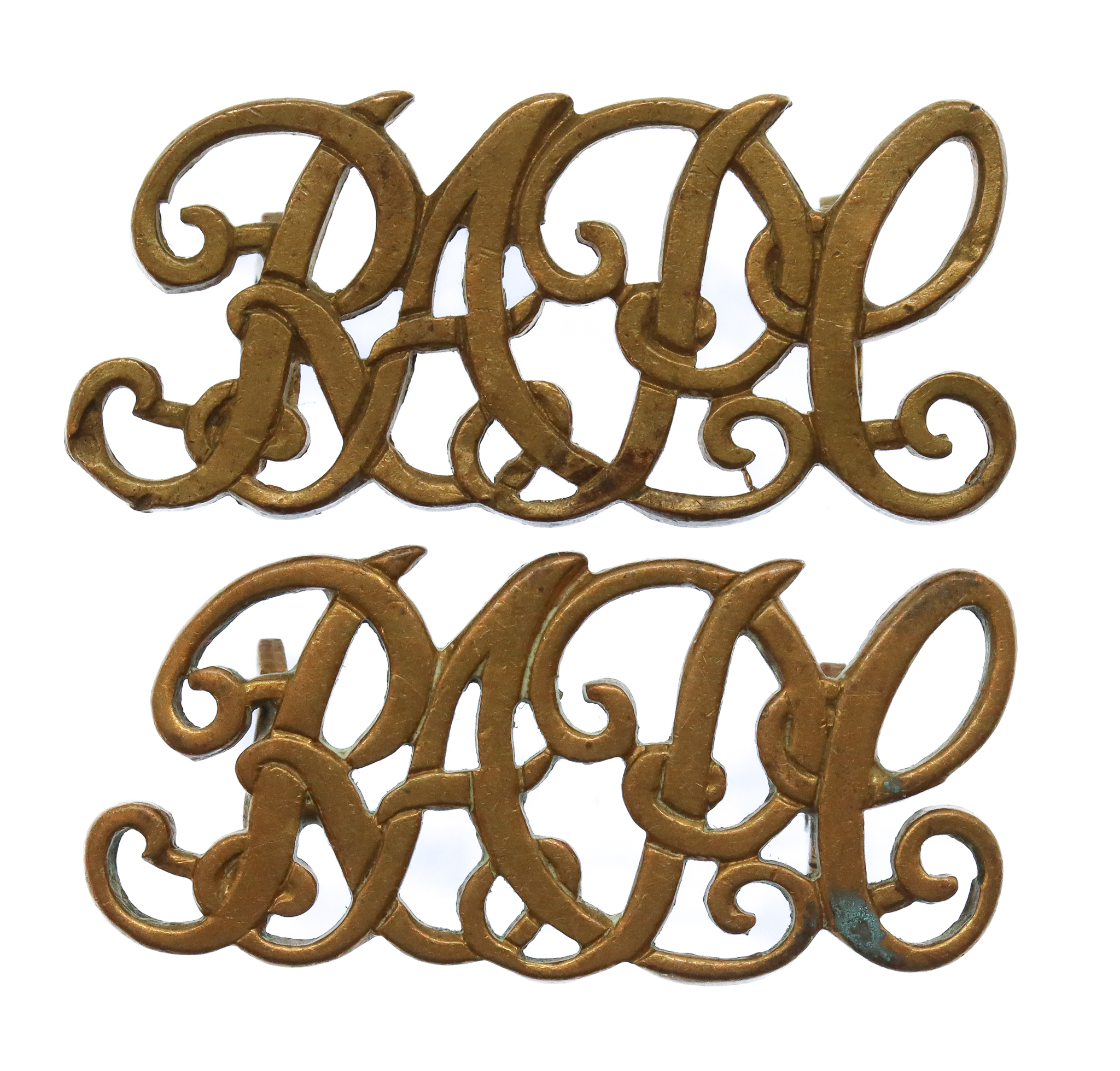 Pair of Royal Army Pay Corps (R.A.P.C.) Shoulder Titles