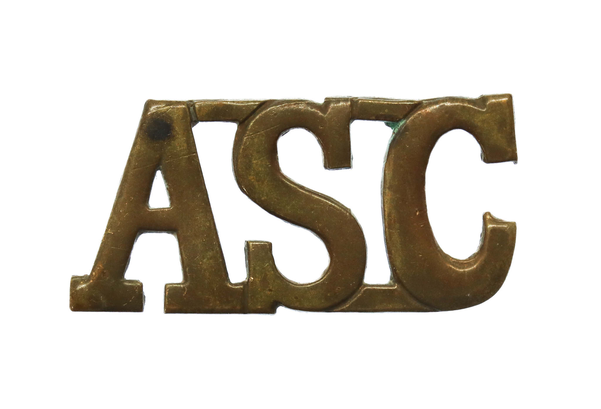 Army Service Corps (A.S.C.) Shoulder Title