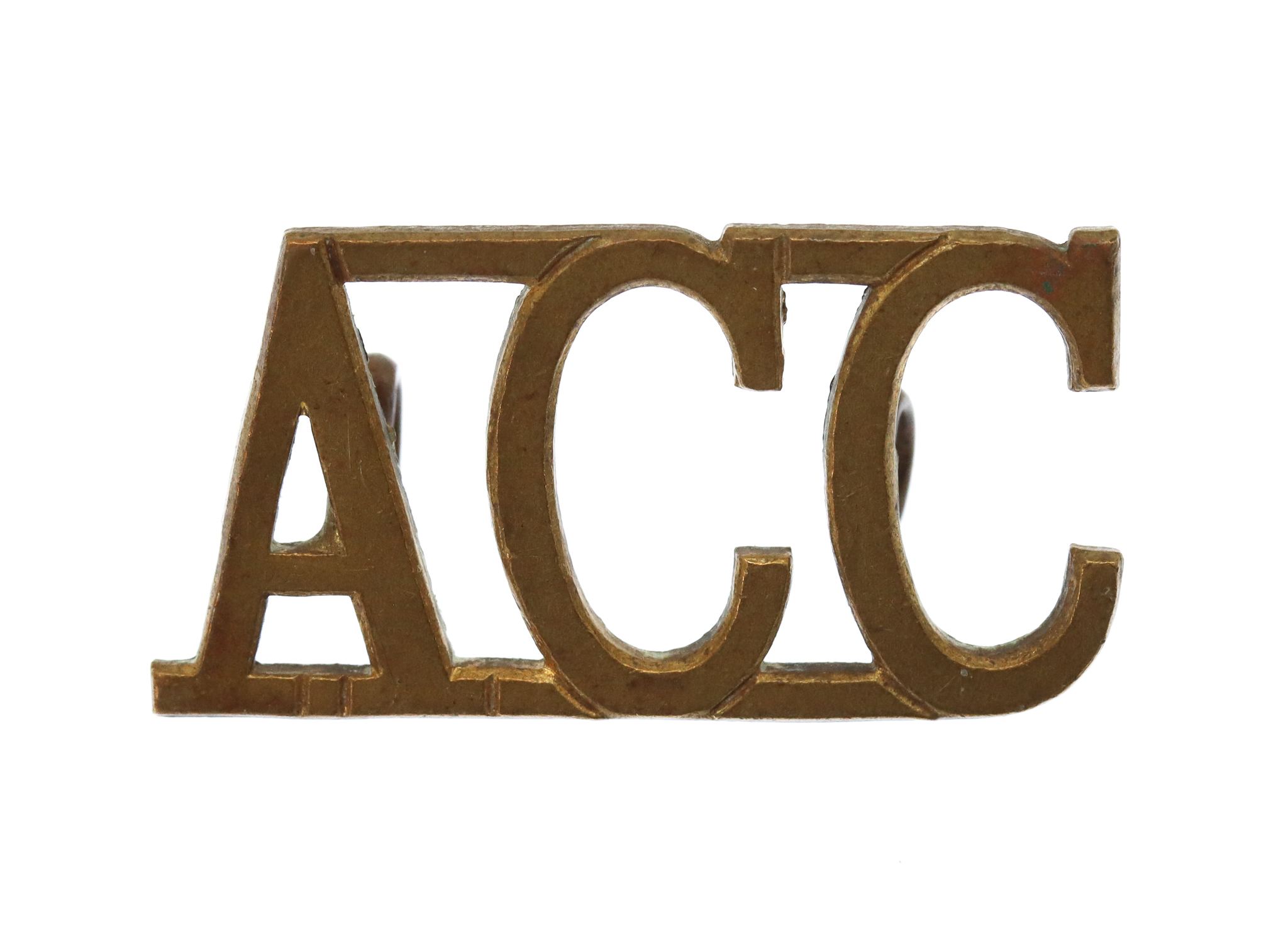 Army Catering Corps (A.C.C.) Shoulder Title