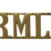 Royal Marine Light Infantry (R.M.L.I.) Shoulder Title