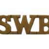 South Wales Borderers (SWB) Shoulder Title