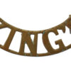 King's Liverpool Regiment (KING'S) Shoulder Title