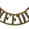 Suffolk Regiment (SUFFOLK) Shoulder Title