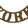 Yorkshire Regiment (YORK) Shoulder Title