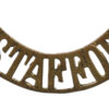 North Staffordshire Regiment (N.STAFFORD) Shoulder Title