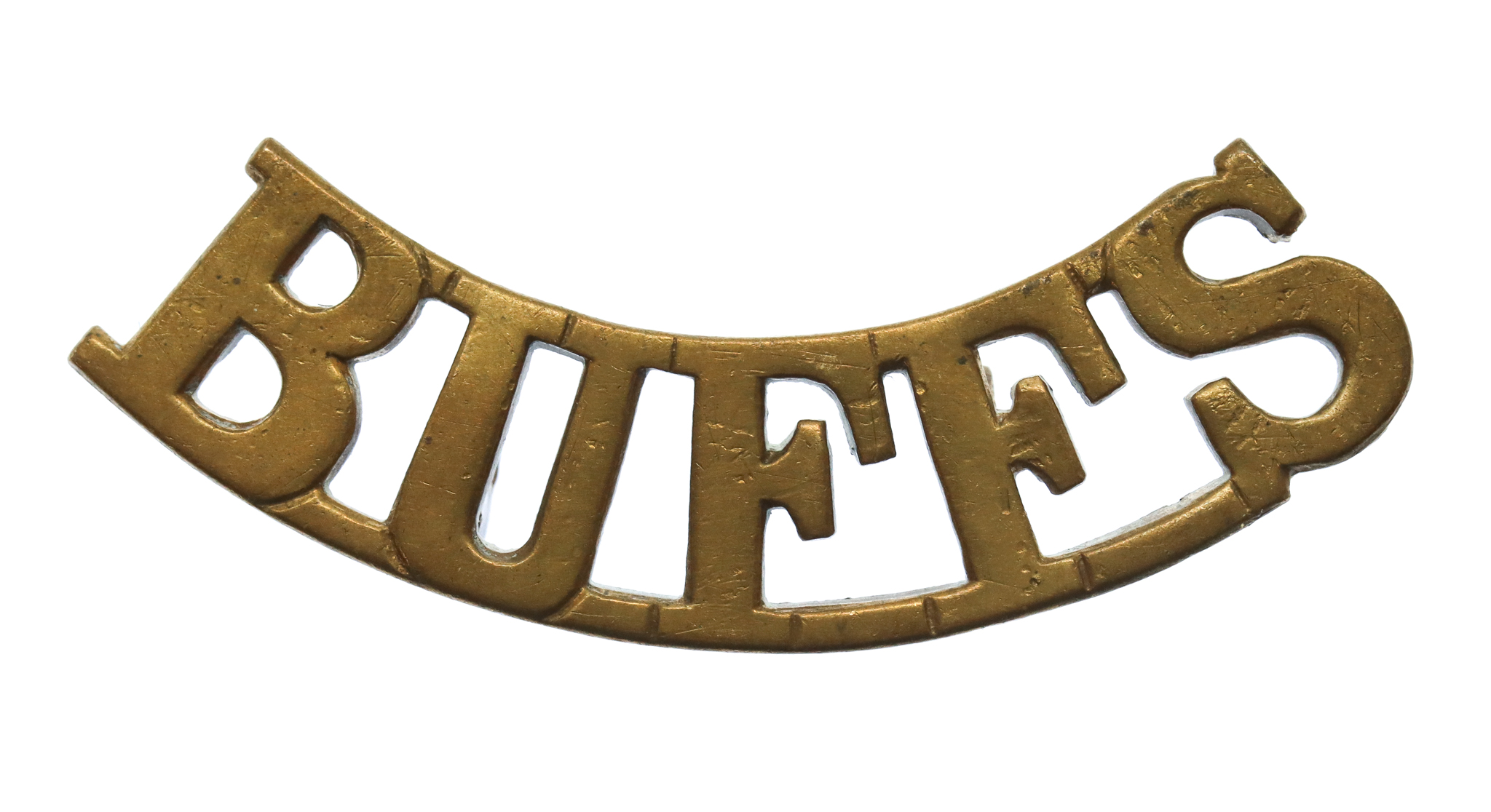 The Buffs, East Kent Regiment (BUFFS) Shoulder Title