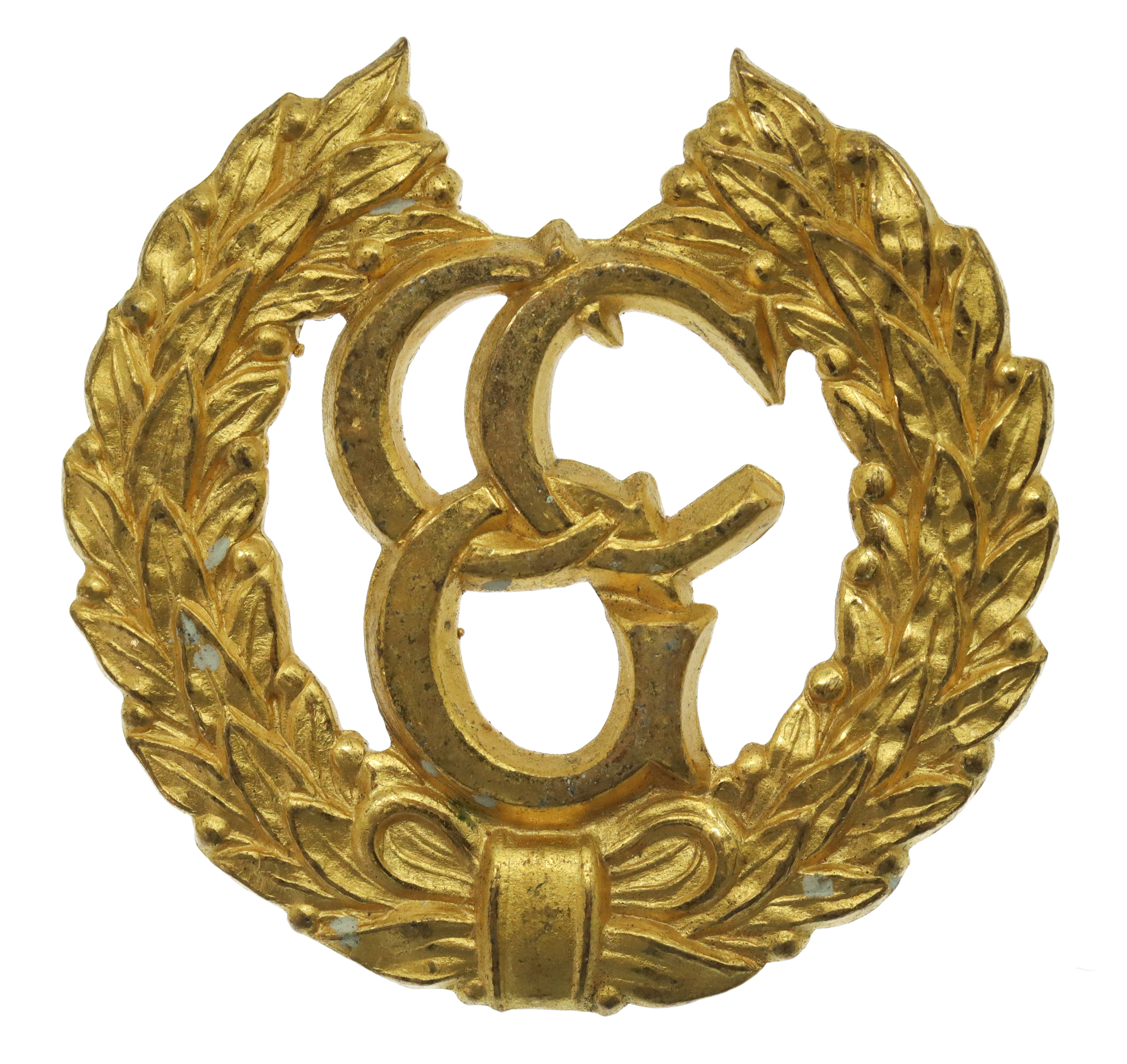 Control Commission Germany Gilt Cap Badge