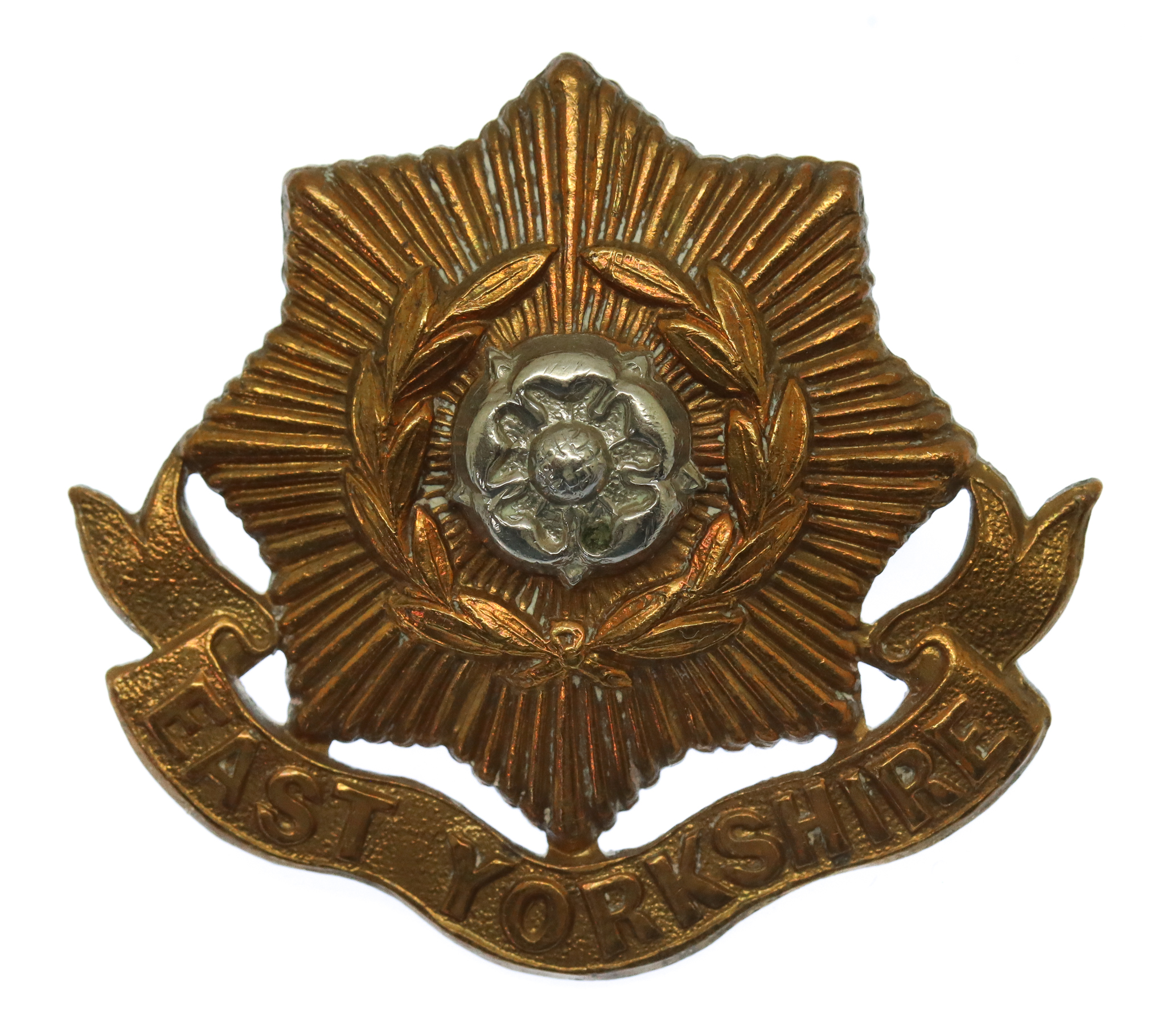 Victorian/Edwardian East Yorkshire Regiment Cap Badge 