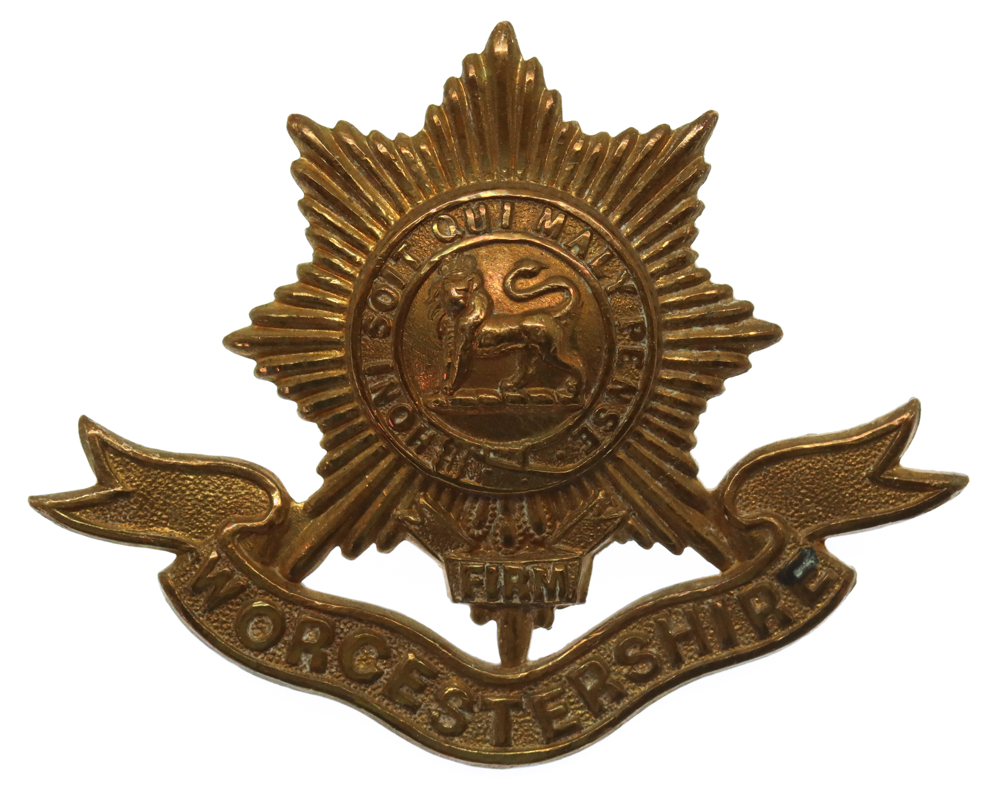 Victorian/Edwardian Worcestershire Regiment Cap Badge