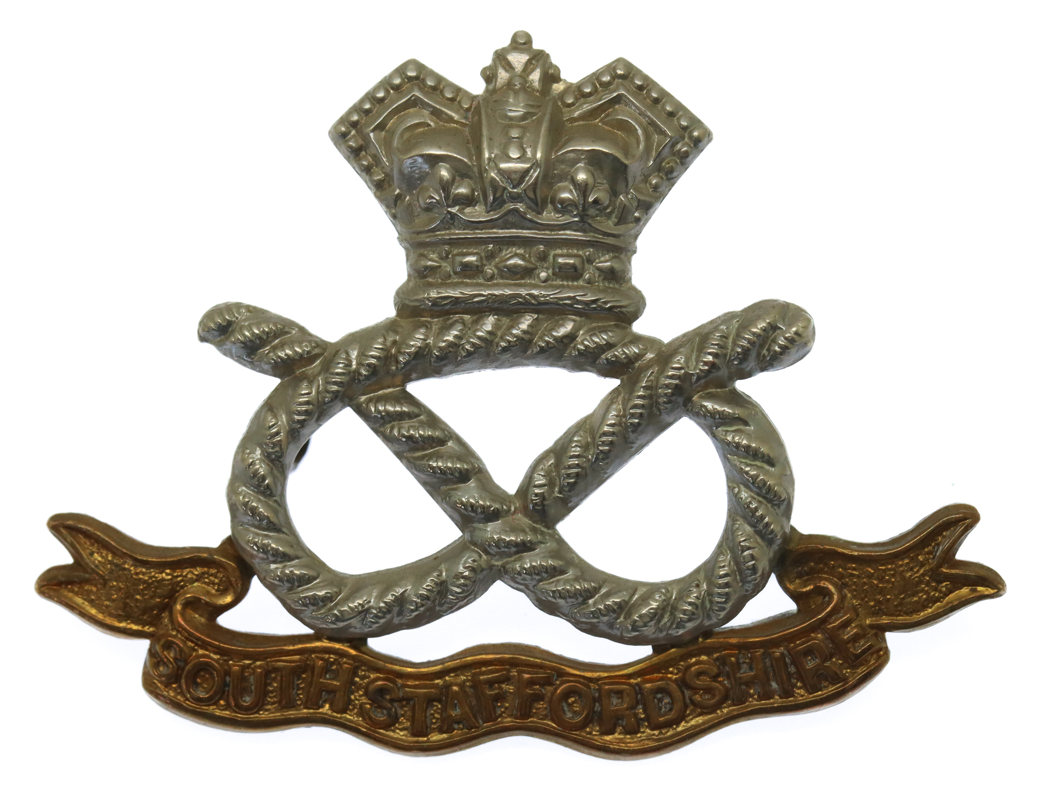 Victorian South Staffordshire Regiment Cap Badge