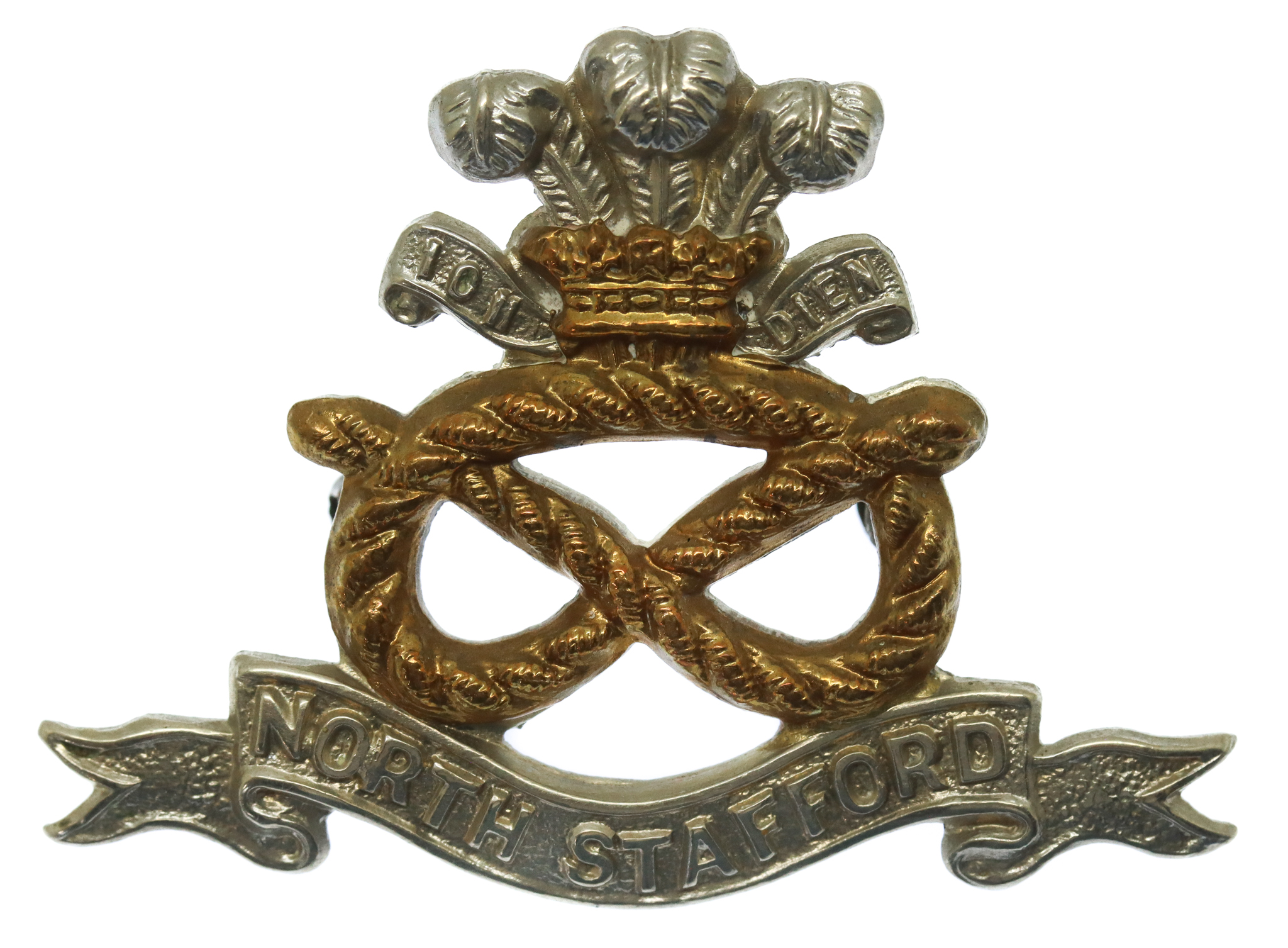 Victorian/Edwardian North Staffordshire Regiment Cap Badge