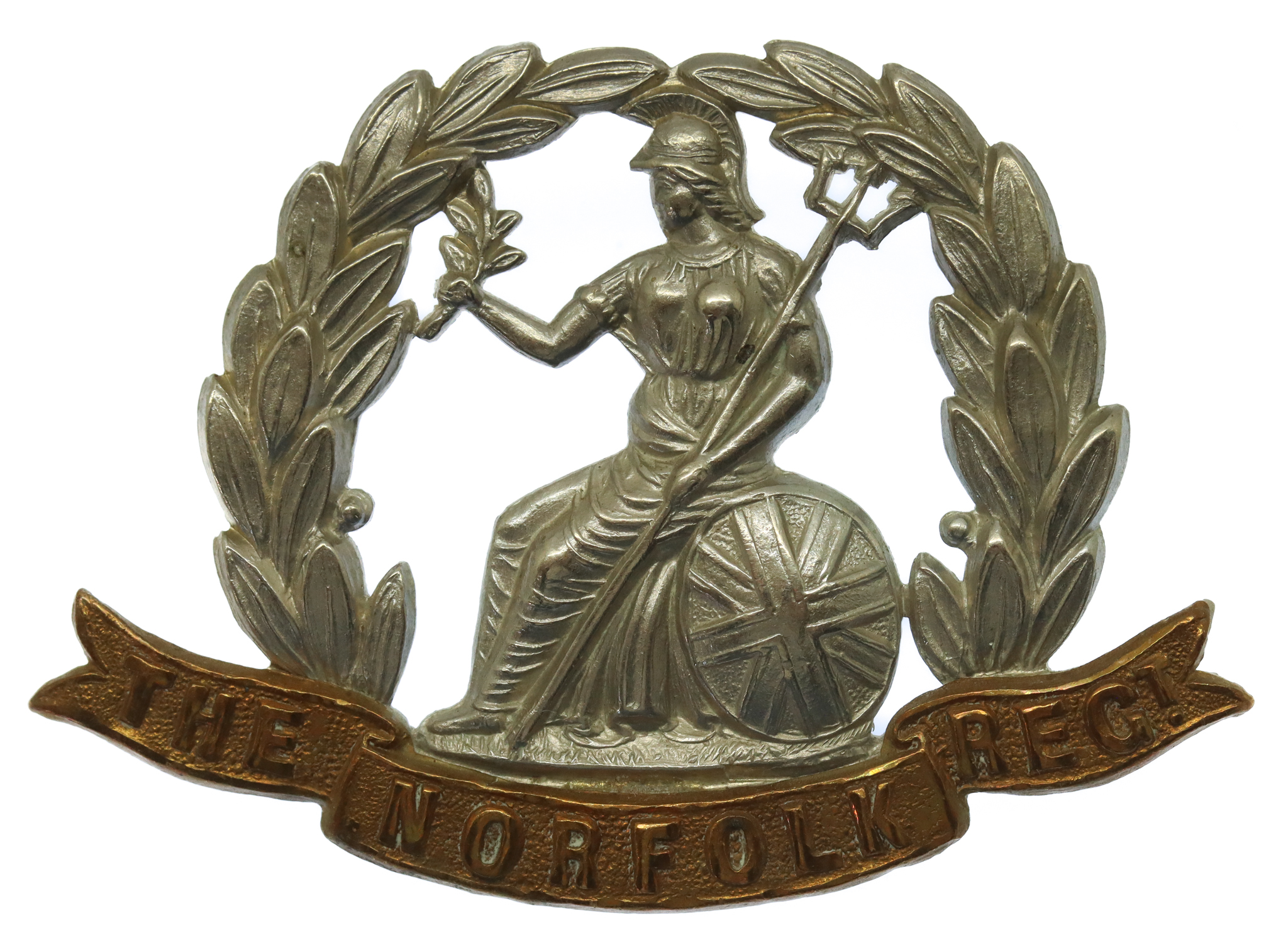  Victorian/Edwardian Norfolk Regiment Cap Badge