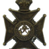 Victorian King's Royal Rifle Corps (K.R.R.C.) Militia Glengarry Badge