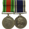 WW2 Defence Medal and Elizabeth II Police Long Service & Good Conduct Medal Pair - Sergt Harry R.W. Brookes, Windsor Borough Police