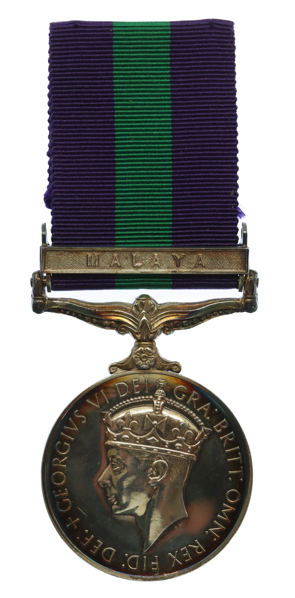General Service Medal (Clasp - Malaya) - Cpl. G.H. Norton, Royal Signals