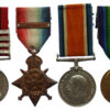 Queen's South Africa Medal (4 Clasps) and WW1 1914 Mons Star and Bar Medal Trio - Pte. G.O. Lowe, Notts & Derby Regiment (Sherwood Foresters)