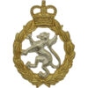 Women's Royal Army Corps (W.R.A.C.) Officer's Dress Cap Badge - Queen's Crown
