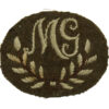 British Army Machine Gunner (M.G.) Cloth Proficiency Arm Badge